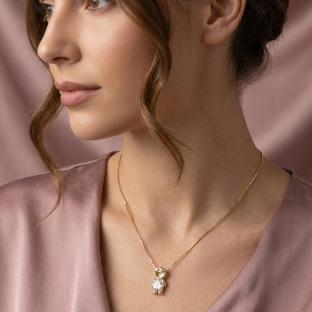 NORIK™ Collana Mamma con Ciondoli dei Figli