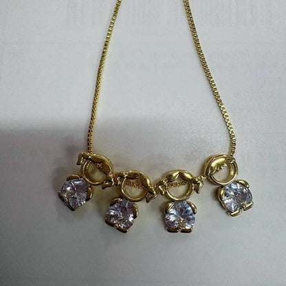 NORIK™ Collana Mamma con Ciondoli dei Figli